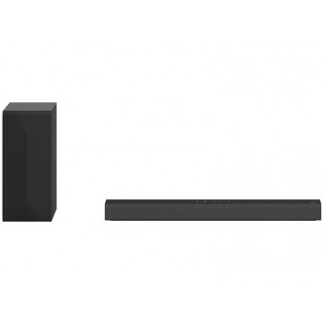 LG S40Q Soundbar 300W 2.1 με Ασύρματο Subwoofer και Τηλεχειριστήριο Μαύρο